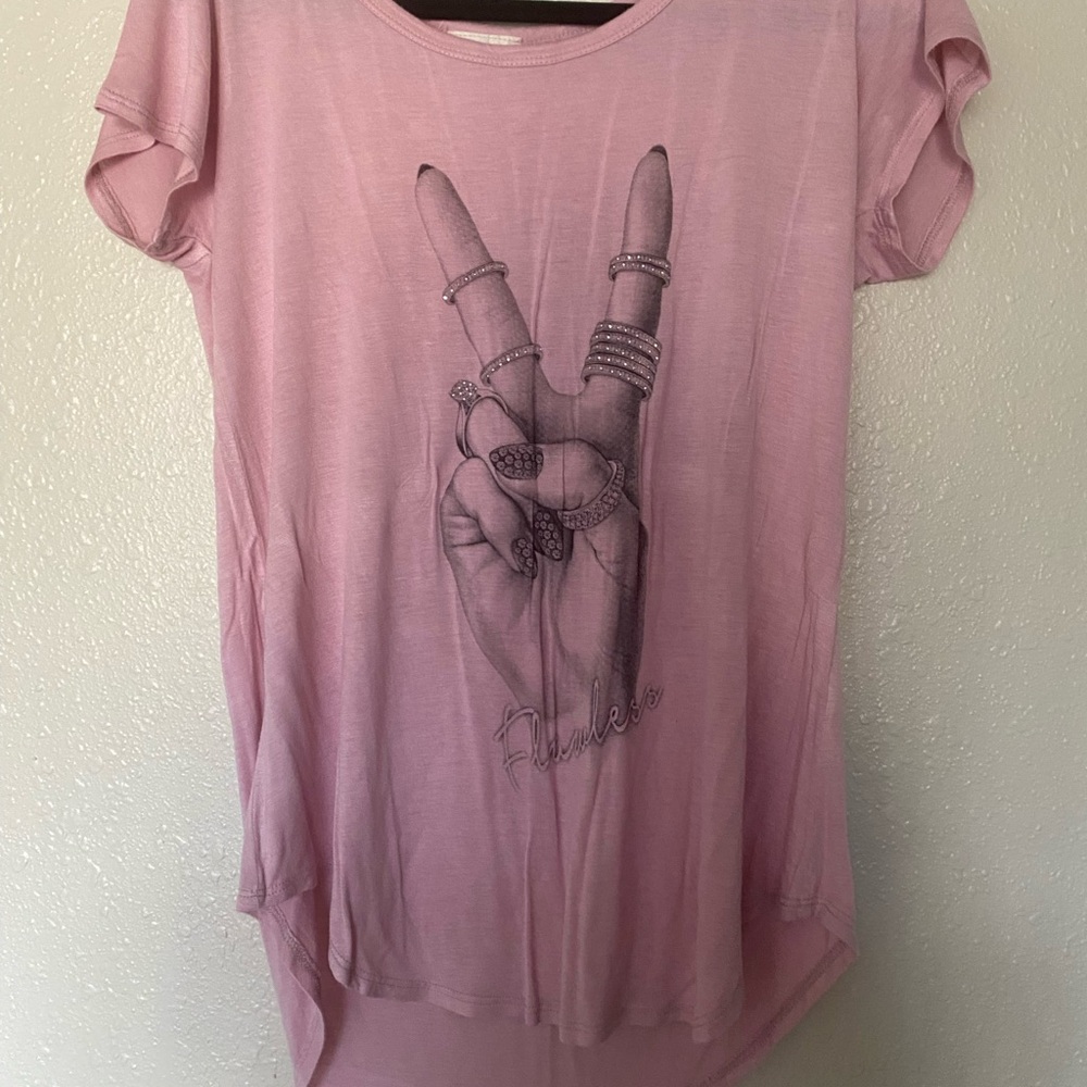 Pink Graphic Tee